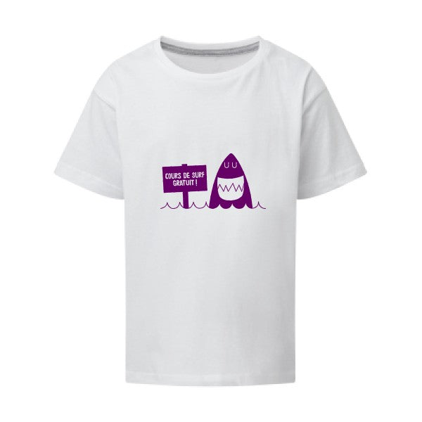 Cours de surf Flex Violet SG - Kids T-shirt enfant White Taille 152 (11-12/2XL)