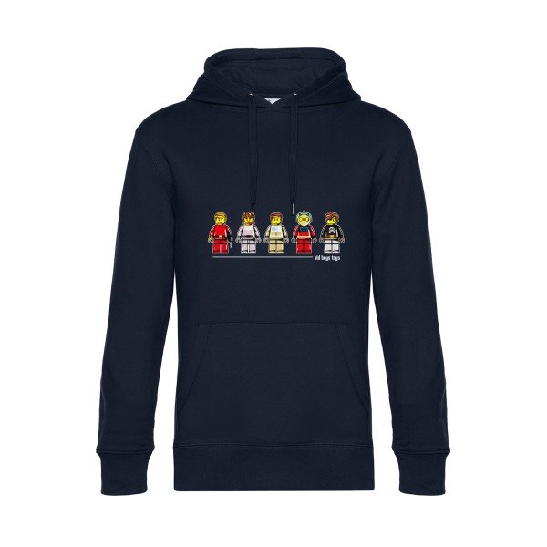 Old-Boys-Toys- Sweat à capuche original Navy Blue - RueDuTeeshirt