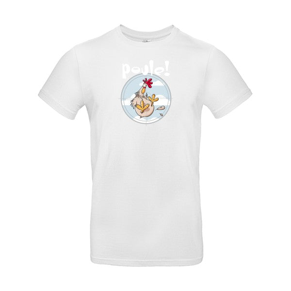 Poule-! - t-shirt original White