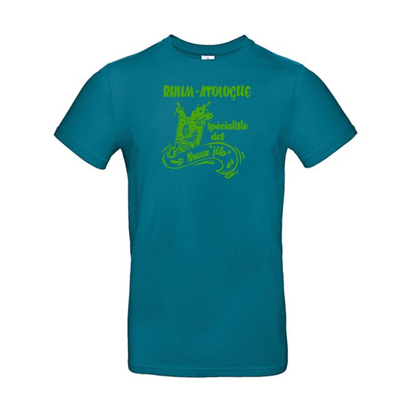 Rhum-atologue flex Vert pomme B&C - E190 T-shirt|Diva Blue||2XL