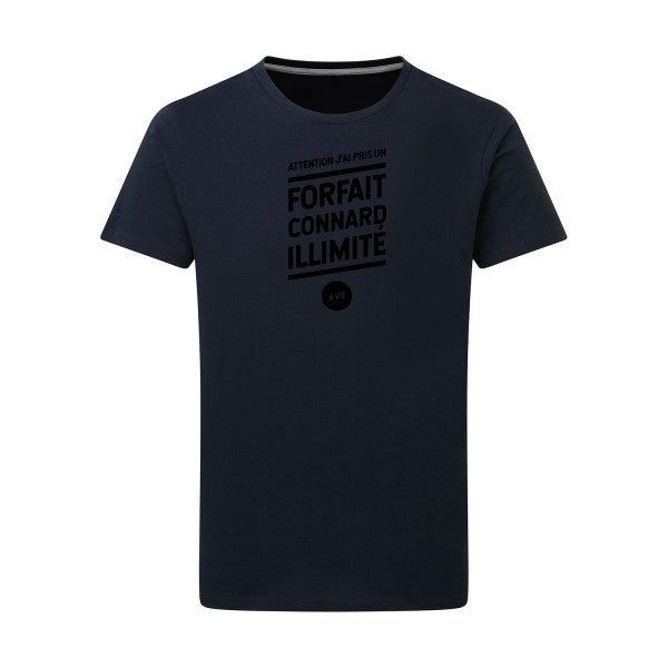 Forfait connard illimité - Flex noir Tshirt original Navy  5XL