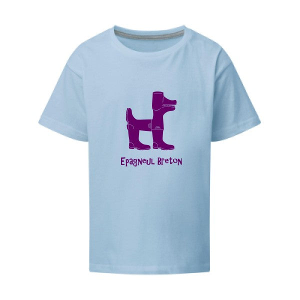 Epagneul breton Flex Violet SG - Kids T-shirt enfant Sky Taille 152 (11-12/2XL)