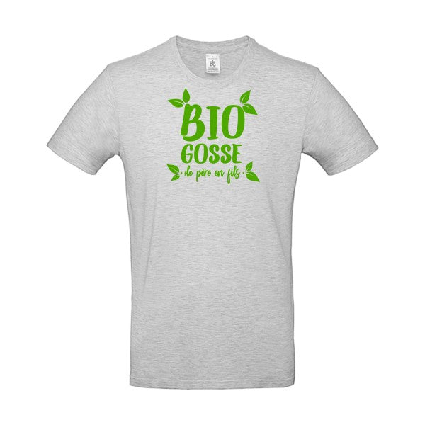 BIO GOSSE  Flex Vert pomme |E190 T-shirt|Ash||2XL