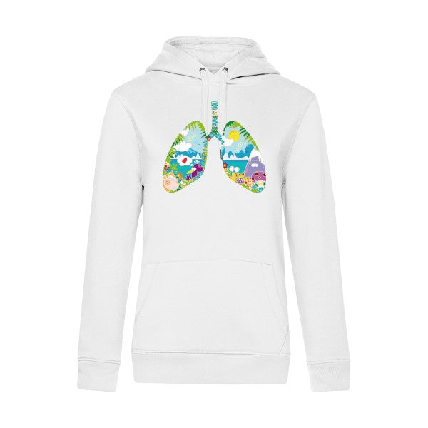 happy lungs RueDuTeeshirt Sweat capuche