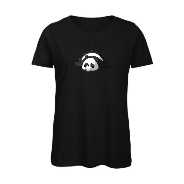 Pas-du-matin- - t-shirt original femme Black