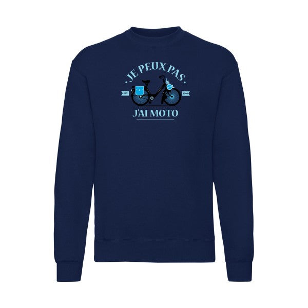 Je peux pas j'ai moto Fruit of the loom 280 g/m² Sweat shirt