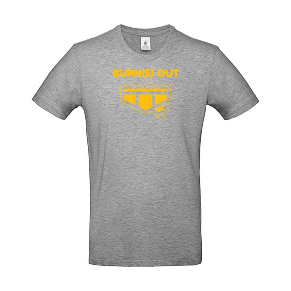 Burn(e) OutFlex jaune or- T-shirt E190|Sport Grey||5XL