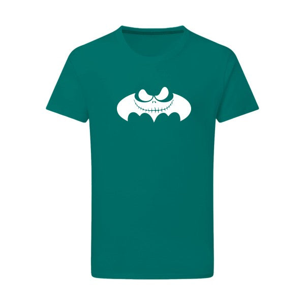 BATJACK Blanc -Flex Blanc sur T-shirt SG  Emerald Green  2XL