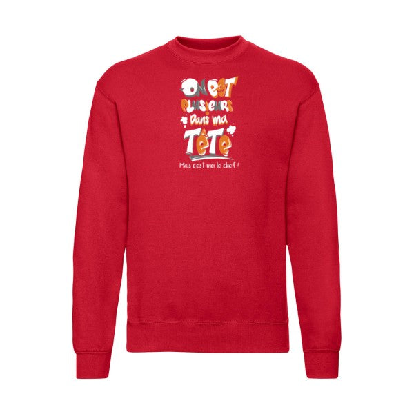 C'est moi le chef ! Fruit of the loom 280 g/m² Sweat shirt