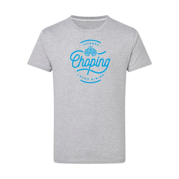 Journée Choping - Flex bleu clair Tshirt original Light Oxford  5XL