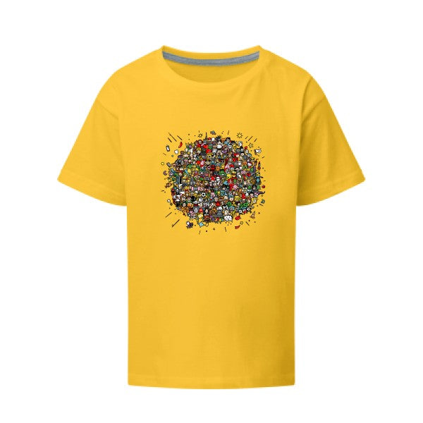 Planète Pop Culture SG - Kids T-shirt enfant sunflower Taille 140 (9-10/XL)