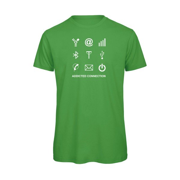 Addicted connection B&C - T Shirt organique T-shirt bio