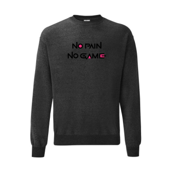 NO PAIN NO GAME  Fruit of the loom 280 g/m² Sweat shirt