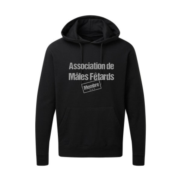 Association de Mâles Fêtards Gris SG - Hooded Sweatshirt Sweat capuche