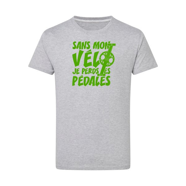 Sans mon vélo, je perds les pédales ! - Flex Vert pomme Tshirt original Light Oxford  5XL