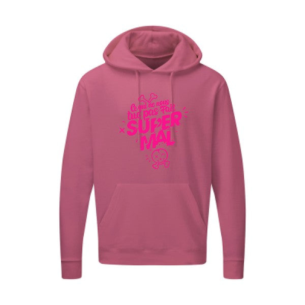 Ce qui ne nous tue pas Rose Fluo SG - Hooded Sweatshirt Sweat capuche