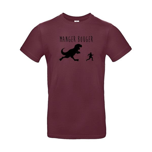 MANGER BOUGERFlex noir- T-shirt E190|Burgundy||2XL