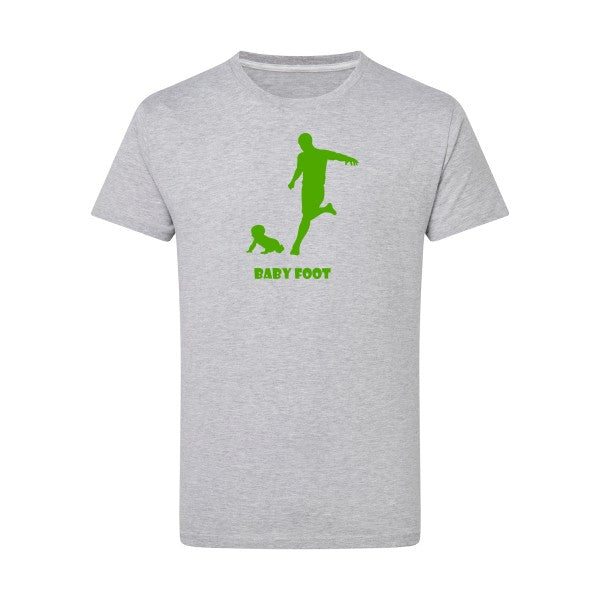 Baby foot vert pomme -Flex vert pomme sur T-shirt SG  Light Oxford  5XL