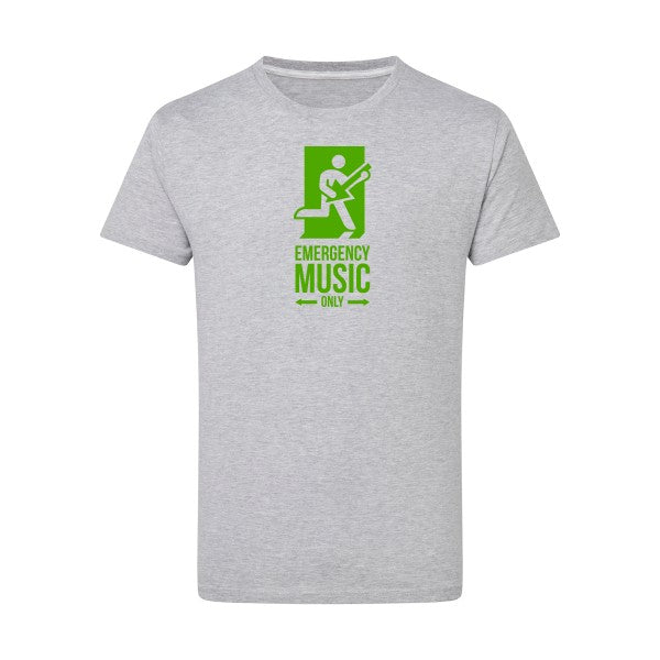 EMERGENCY vert pomme -Flex vert pomme sur T-shirt SG  Light Oxford  5XL