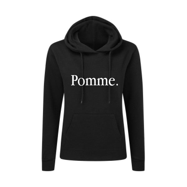 Pub Subliminale Blanc |Sweat original à capuche Femme