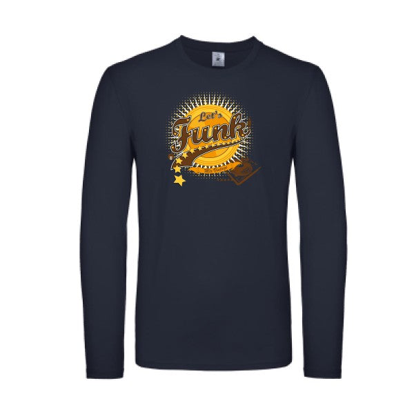 Let's funk ! B&C - E150 LSL T-shirt manches longues léger