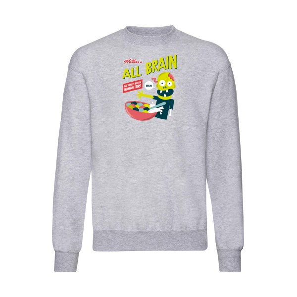 All brain Fruit of the loom 280 g/m² Sweat shirt