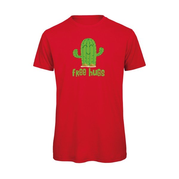T-shirt humour original Freehugs T Shirt couleur Red
