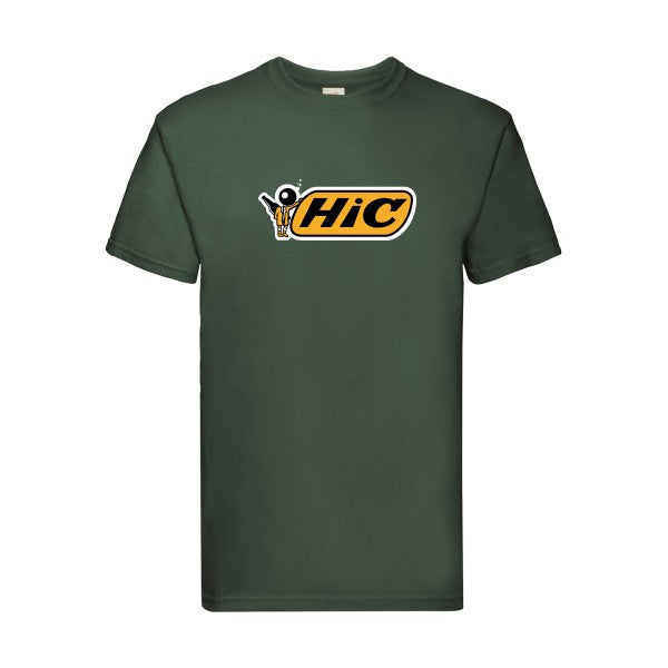 Hic Fruit of the loom 205 g/m² T-shirt/ bottle green