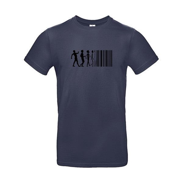 code barreFlex noir - E190 T-shirt|Navy Blue||2XL