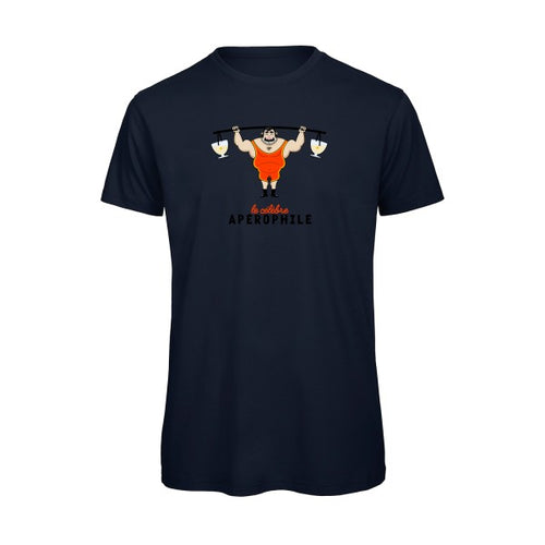 T-shirt humour original Aperophile T Shirt couleur Navy