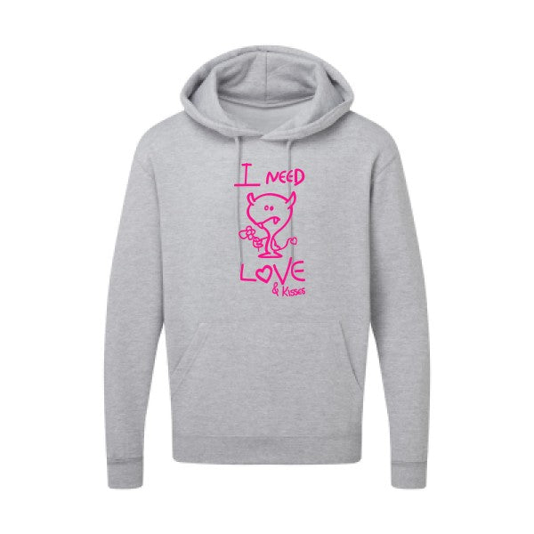 LOVER Rose Fluo SG - Hooded Sweatshirt Sweat capuche