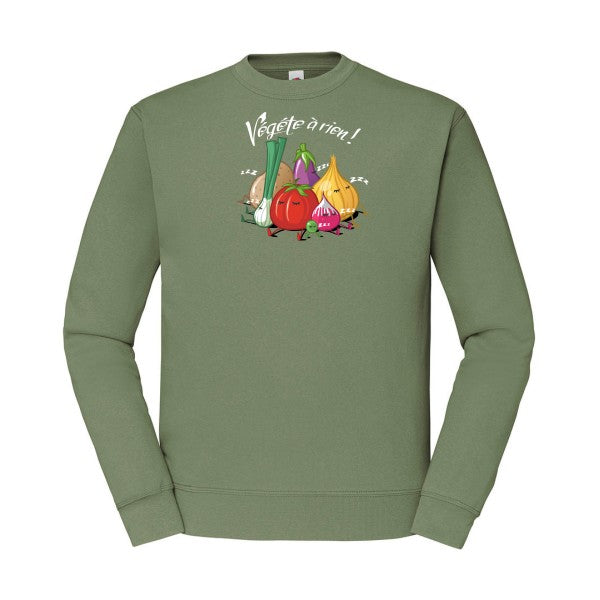 Vegete à rien ! Fruit of the loom 280 g/m² Sweat shirt