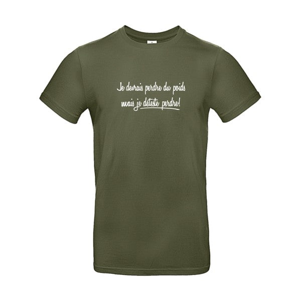 Né pour gagnerFlex Blanc - E190 T-shirt|Urban Khaki||2XL