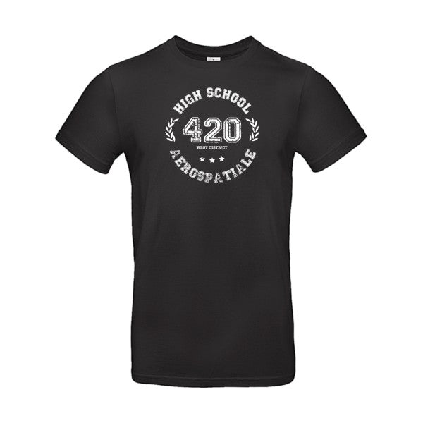 Very high school Blanc B&C - E190 T-shirt