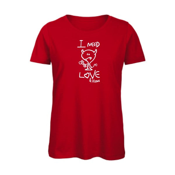 T shirt humour bio femme   femme bio|LOVER Blanc 