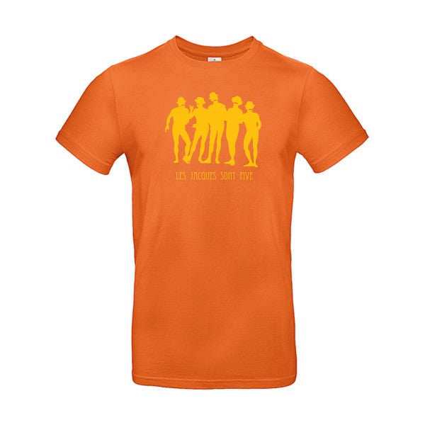 Les Jacques sont FiveFlex jaune or- T-shirt E190|Urban Orange||2XL