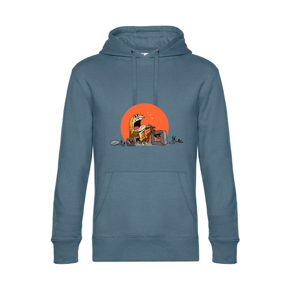 Wheel- Sweat à capuche original nordic blue - RueDuTeeshirt