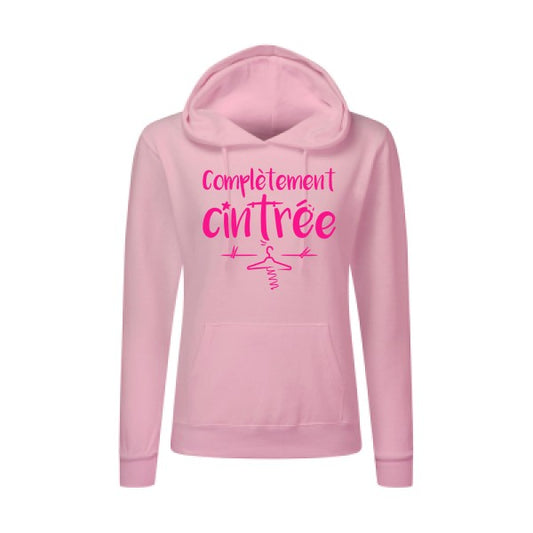 Complètement cintré Rose Fluo |Sweat original à capuche Femme