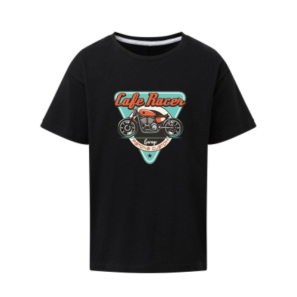 CAFE RACER SG - Kids T-shirt enfant Dark Black Taille 152 (11-12/2XL)