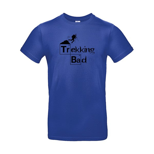 Trekking bad flex noir B&C - E190 T-shirt|Cobalt Blue||2XL