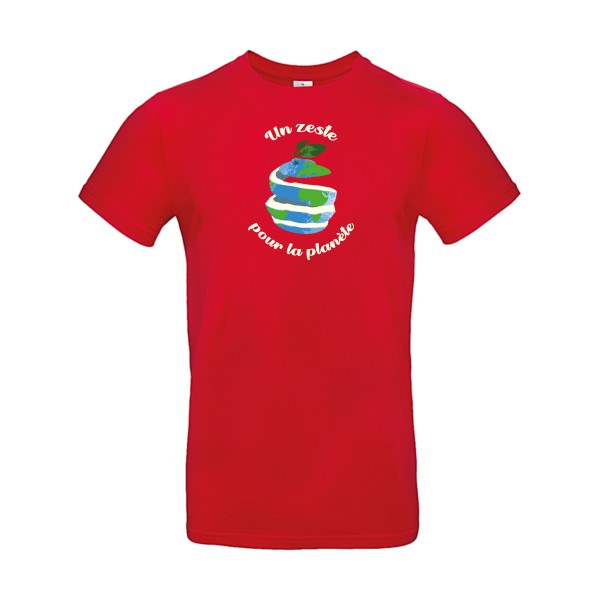 T-shirt humour original Un P Tit Zeste T Shirt couleur Red