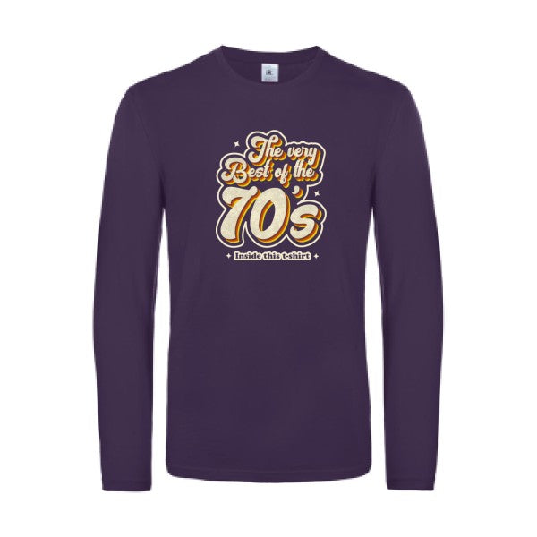 70s-t-shirt-manches-longues-original-humour -Urban Purple
