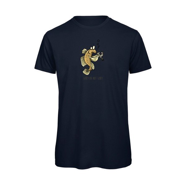T-shirt humour original Goby Or Not Goby T Shirt couleur Navy