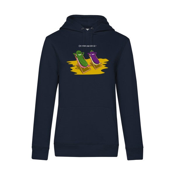 On n'est pas bio là ? RueDuTeeshirt Sweat capuche