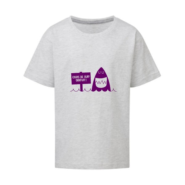 Cours de surf Flex Violet SG - Kids T-shirt enfant Ash Grey Taille 152 (11-12/2XL)