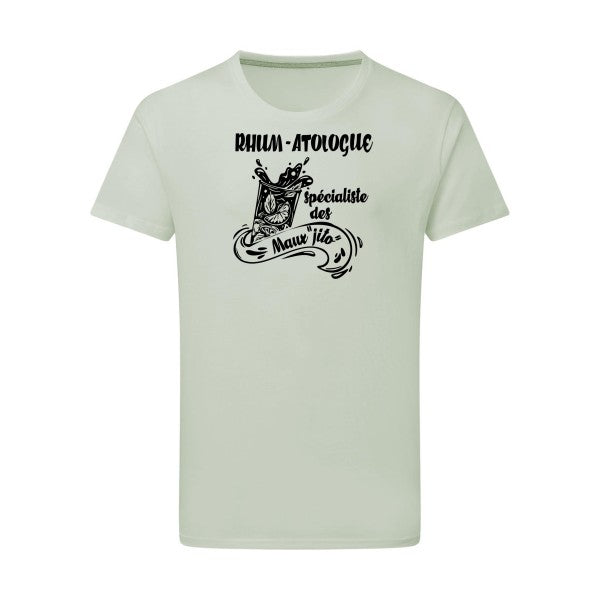 Rhum-atologue - Flex noir Tshirt original Pastel Macchiato  2XL