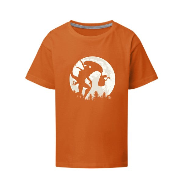 maison SG - Kids T-shirt enfant Orange Taille 152 (11-12/2XL)