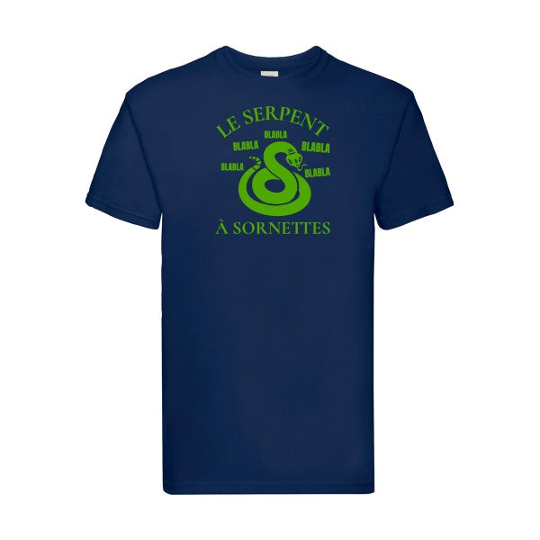 T-shirt|Serpent à Sornettes |Vert pomme|Fruit of the loom 205  G