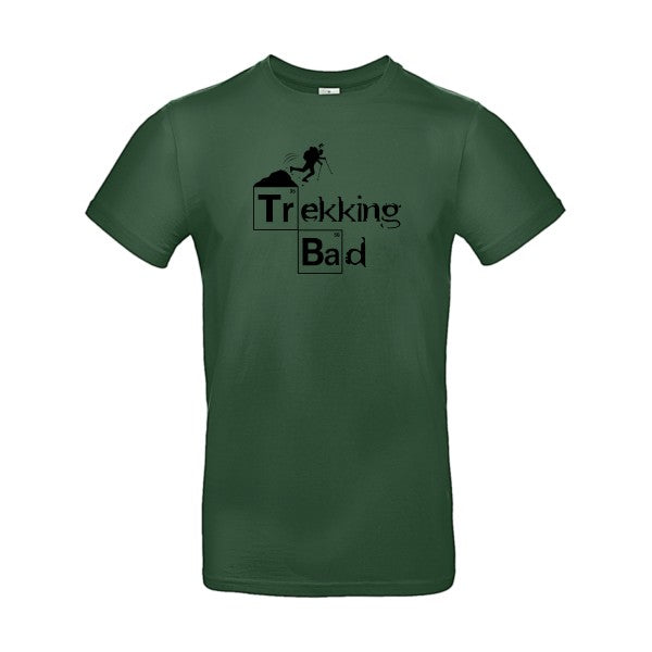 Trekking bad flex noir B&C - E190 T-shirt|Bottle Green||2XL