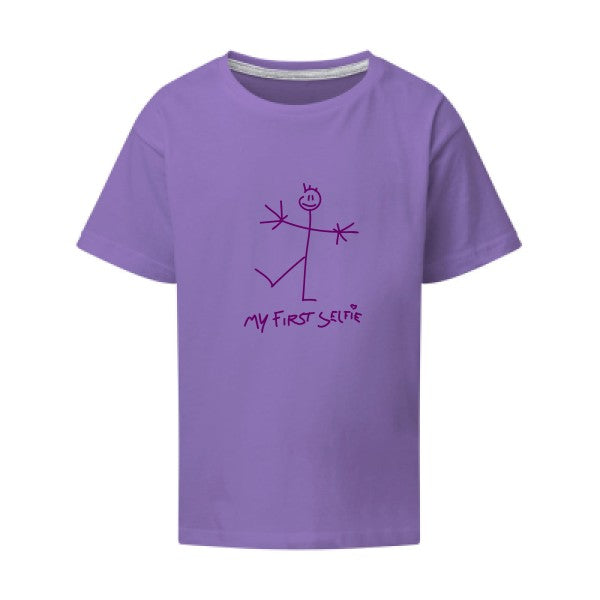 First Selfie Flex Violet SG - Kids T-shirt enfant Aster Purple Taille 152 (11-12/2XL)